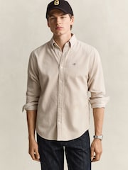 GANT Natural Regular Fit Corduroy Shirt - Image 4 of 7