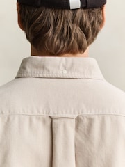 GANT Natural Regular Fit Corduroy Shirt - Image 6 of 7