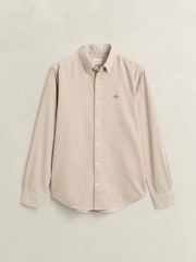 GANT Natural Regular Fit Corduroy Shirt - Image 7 of 7