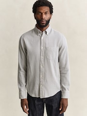 Blau - GANT Flanell Karohemd in Regular Fit - Bild 1 von 6