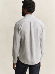 Blau - GANT Flanell Karohemd in Regular Fit - Bild 3 von 6