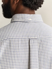 Blau - GANT Flanell Karohemd in Regular Fit - Bild 6 von 6