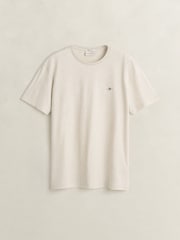 Natural - Camiseta logo escudo de GANT - Imagen 1 de 2