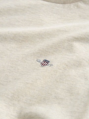 Natural - Camiseta logo escudo de GANT - Imagen 2 de 2