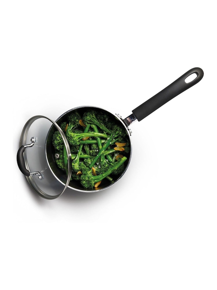 Masterclass Grey 16cm Heavy Duty Non Stick Saucepan - Image 2 of 2