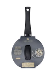Masterclass Grey 16cm Ceramic Coated Saucepan - Image 1 of 4