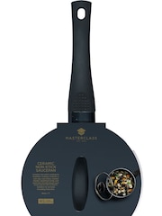 Masterclass Grey 18cm Ceramic Coated Saucepan - Image 1 of 3