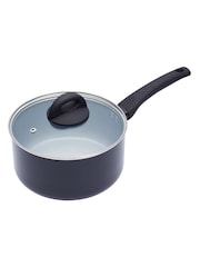 MasterClass Grey 20cm Ceramic Coated Saucepan - Image 3 of 4