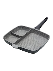 Masterclass Grey Three Section Aluminium Grill Pan - Image 1 of 3