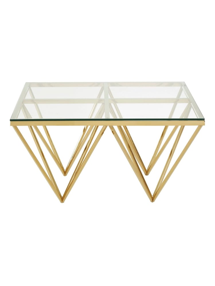 Fifty Five South Gold Allure Coffee Table - Image 2 of 3