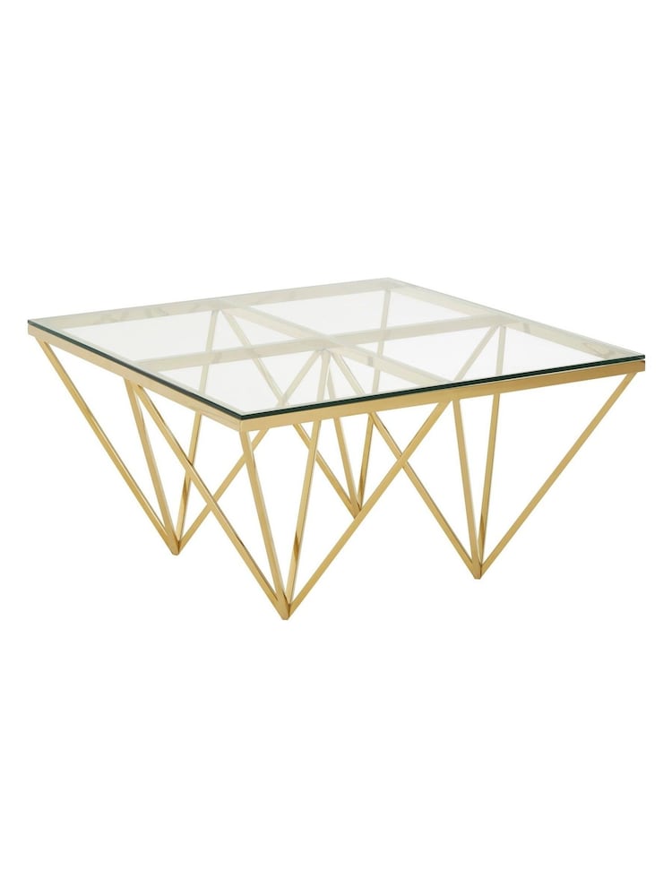 Fifty Five South Gold Allure Coffee Table - Image 3 of 3
