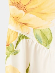 Mango Yellow Floral Maxi Summer Dress - Image 7 of 7