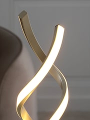 Champagne Gold Callie LED Table Lamp - Image 3 of 9