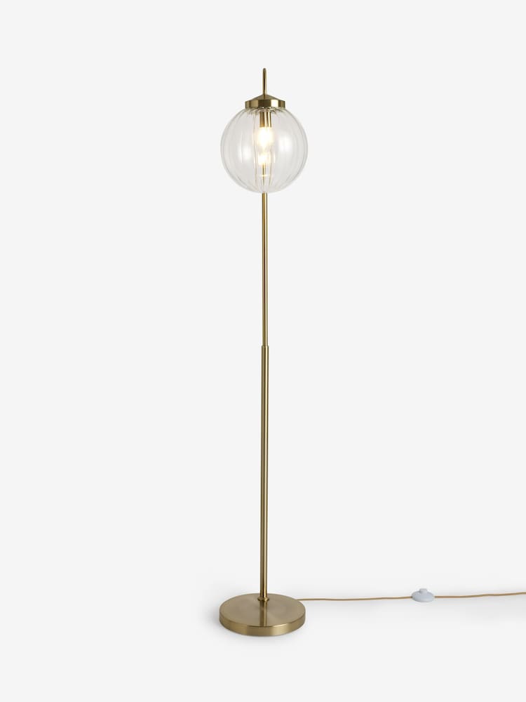Brass Bourton Floor Lamp - Image 5 of 5