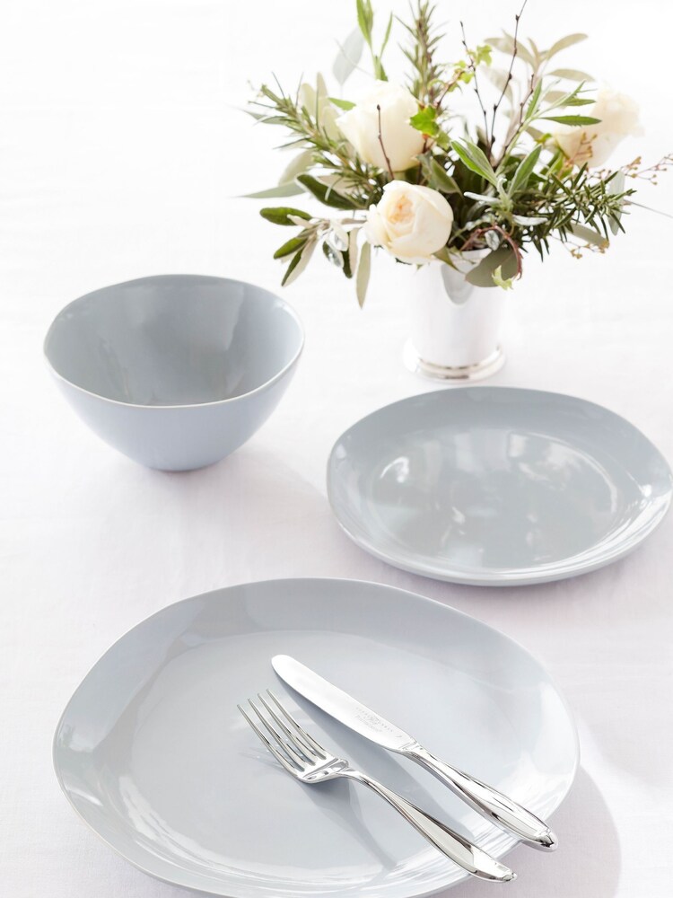 Sophie Conran Grey Arbor 12 Piece Dinner Set - Image 1 of 3