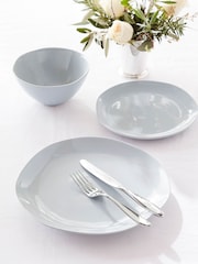 Sophie Conran Set of 4 Grey Arbor Salad Plates - Image 1 of 2