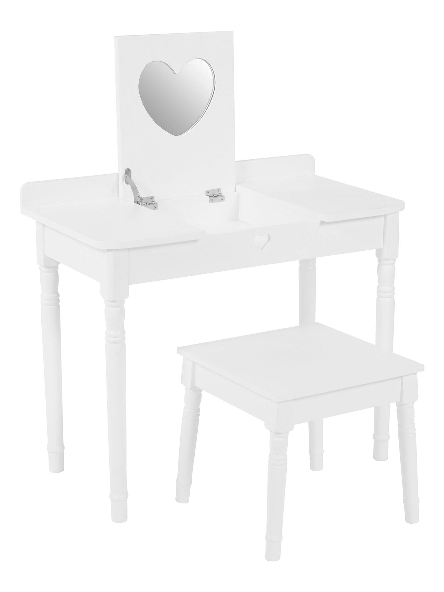 Buy Fifty Five South White Childrens Dressing Table and Chair from the Next UK online shop
