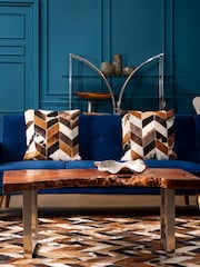Fifty Five South Brown Surak Longan Wood Coffee Table - Image 1 of 5