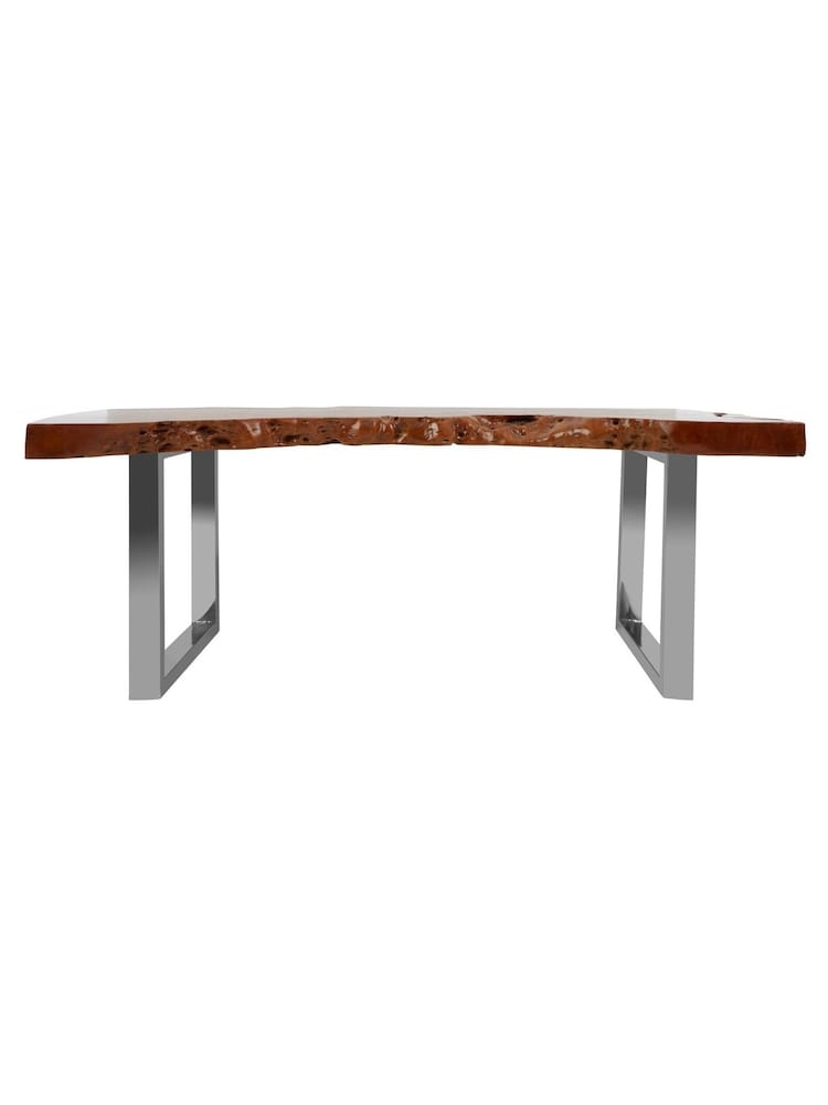 Fifty Five South Brown Surak Longan Wood Coffee Table - Image 2 of 5