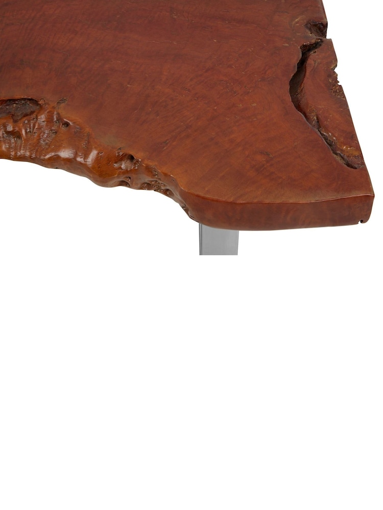Fifty Five South Brown Surak Longan Wood Coffee Table - Image 5 of 5