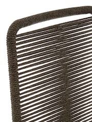 Fifty Five South Grey Sisal Bar Stool - Image 3 of 4
