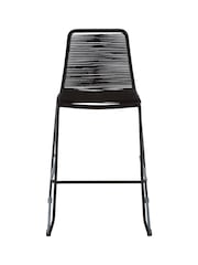 Fifty Five South Black Sisal Bar Stool - Image 2 of 7