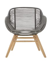 Fifty Five South Grey Sisal Armchair - Image 2 of 7