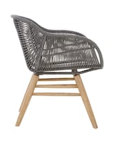 Fifty Five South Grey Sisal Armchair - Image 4 of 7