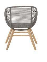 Fifty Five South Grey Sisal Armchair - Image 5 of 7