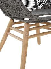 Fifty Five South Grey Sisal Armchair - Image 6 of 7