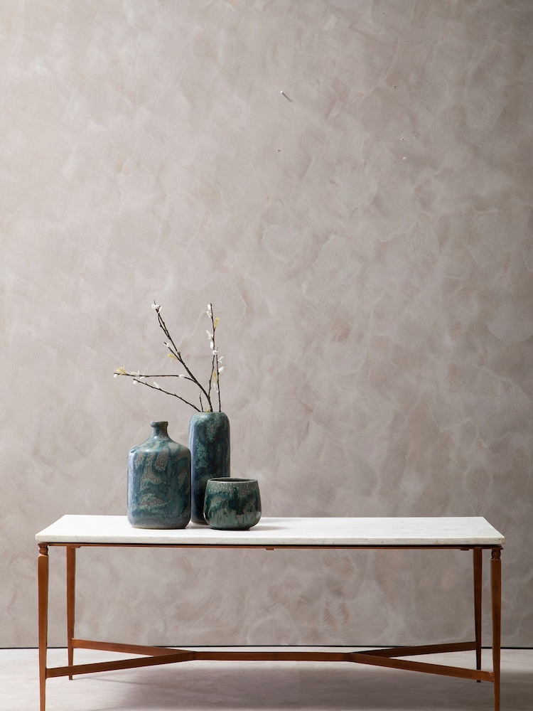 Fifty Five South White Nirav Marble Top Coffee Table - Image 1 of 4