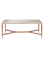 Fifty Five South White Nirav Marble Top Coffee Table - Image 2 of 4