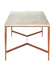 Fifty Five South White Nirav Marble Top Coffee Table - Image 4 of 4