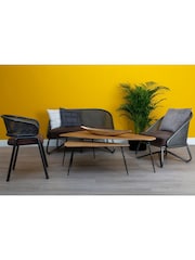 Fifty Five South Brown New Foundry Chair - Image 1 of 4