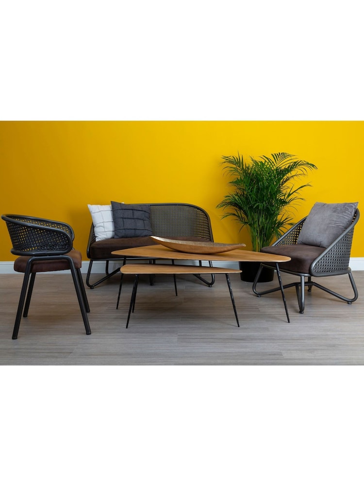 Fifty Five South Brown New Foundry Chair - Image 1 of 4