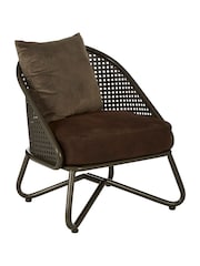 Fifty Five South Brown New Foundry Chair - Image 2 of 4