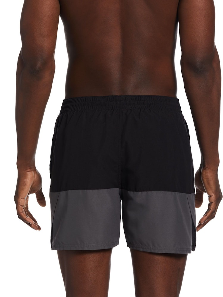Nike Black 5 Inch Essential Volley Swim Shorts - Image 2 of 8