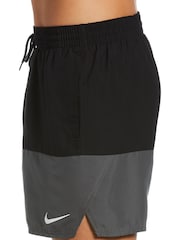 Nike Black 5 Inch Essential Volley Swim Shorts - Image 7 of 8