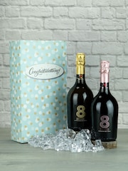 Le Bon Vin Congratulations Prosecco Wine Gift Box - Image 1 of 2