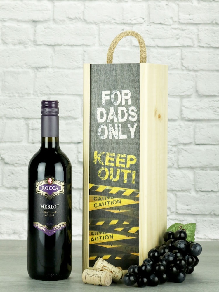 Le Bon Vin Dads Only Merlot Wine Gift - Image 1 of 1