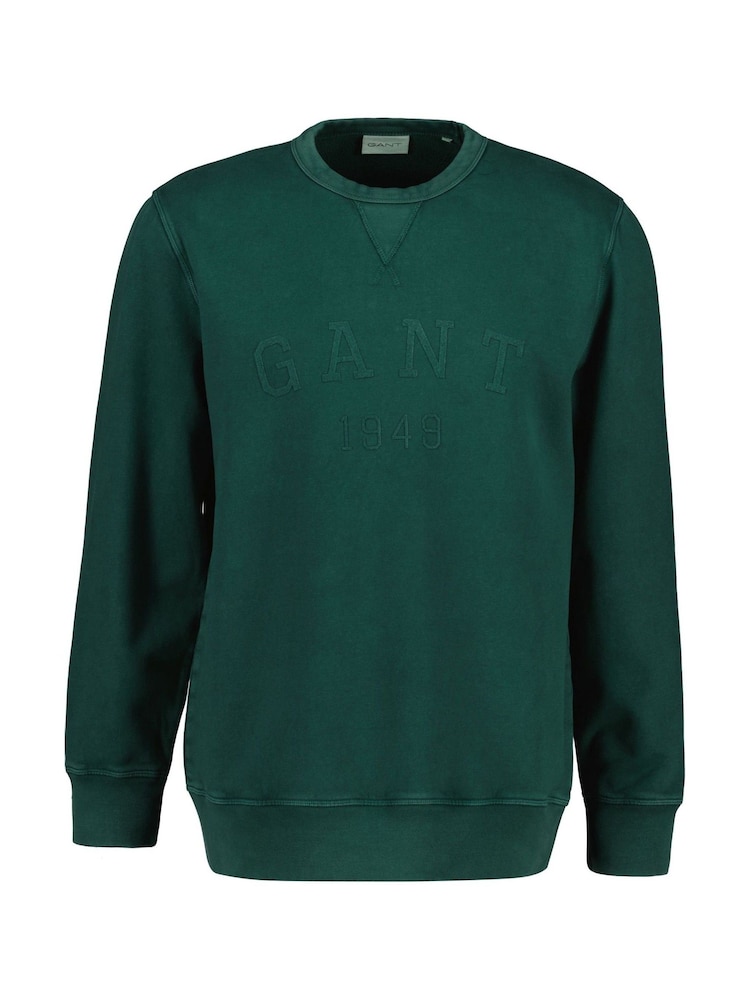 GANT Collegiate Logo Crew Neck Sweatshirt - Imagen 3 de 3