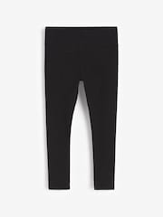 Black High Waist Leggings 3 Pack (3-16yrs) - Image 2 of 4