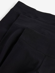 Black High Waist Leggings 3 Pack (3-16yrs) - Image 4 of 4