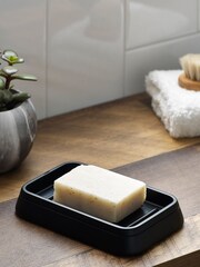 Black Moderna Soap Dish - Image 1 of 3