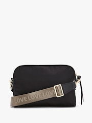 Mint Velvet Black Nylon Cross-Body Bag - Image 2 of 4