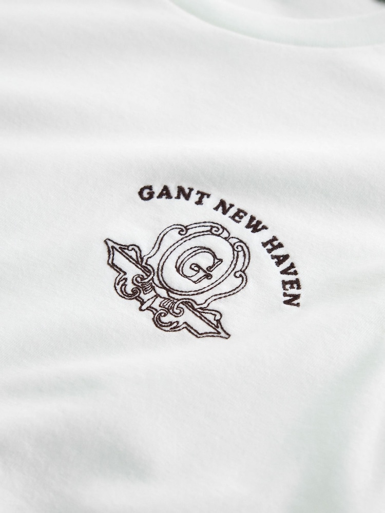 GANT Collegiate Logo Graphic T-Shirt - Bild 2 von 2 GANT Collegiate Logo Graphic T-Shirt - Bild 2 von 2