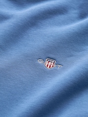 GANT Blue Shield Crew Neck Sweatshirt - Image 2 of 2