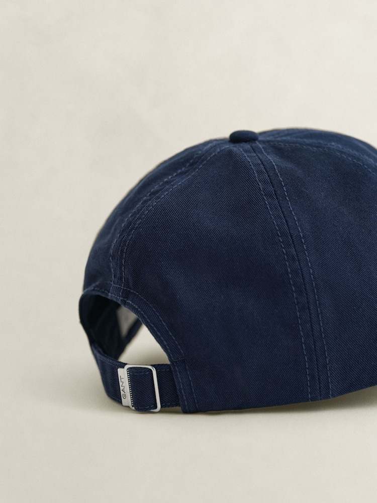 GANT Blue Shield Logo Cap - Image 2 of 3 GANT Blue Shield Logo Cap - Image 2 of 3