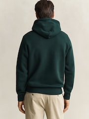 GANT Green Shield Logo Hoodie - Image 2 of 4