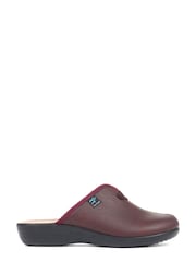Fly Flot Purple Ladies Wide Fit Anatomic Clogs - Image 1 of 6